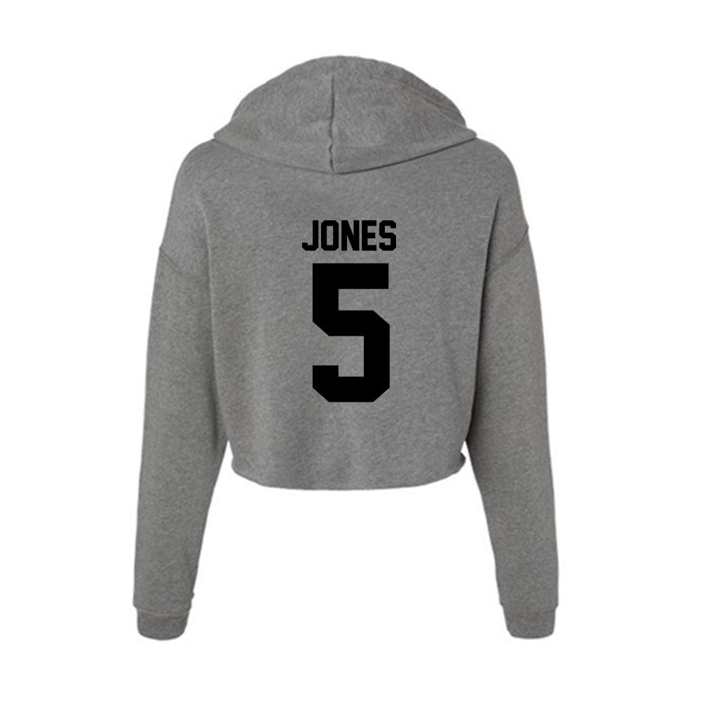 Wake Forest - NCAA Women's Basketball : Caitlyn Jones - Women's Crop Fleece Hoodie-1