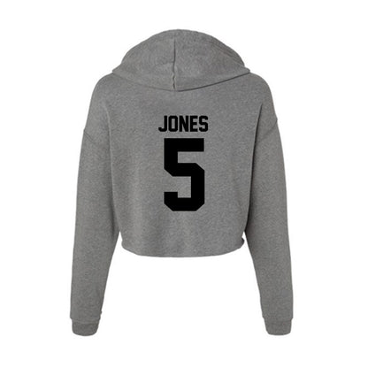 Wake Forest - NCAA Women's Basketball : Caitlyn Jones - Women's Crop Fleece Hoodie-1