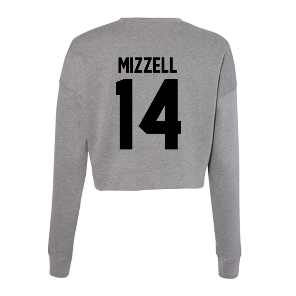 Wake Forest - NCAA Football : Tyler Mizzell - Women's Cropped Crew Fleece-1