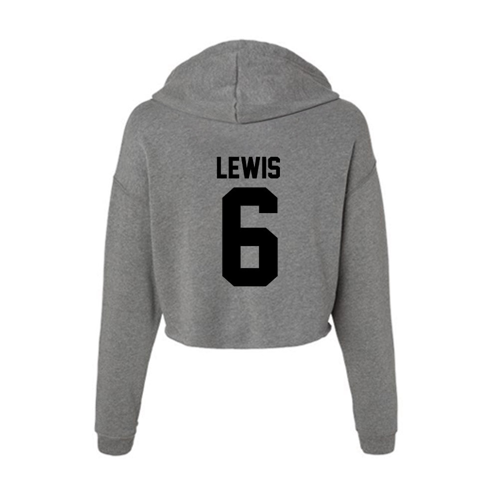 Wake Forest - NCAA Baseball : Kade Lewis - Women's Crop Fleece Hoodie-1