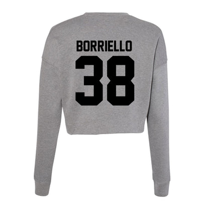 Wake Forest - NCAA Football : Anthony Borriello - Women's Cropped Crew Fleece-1