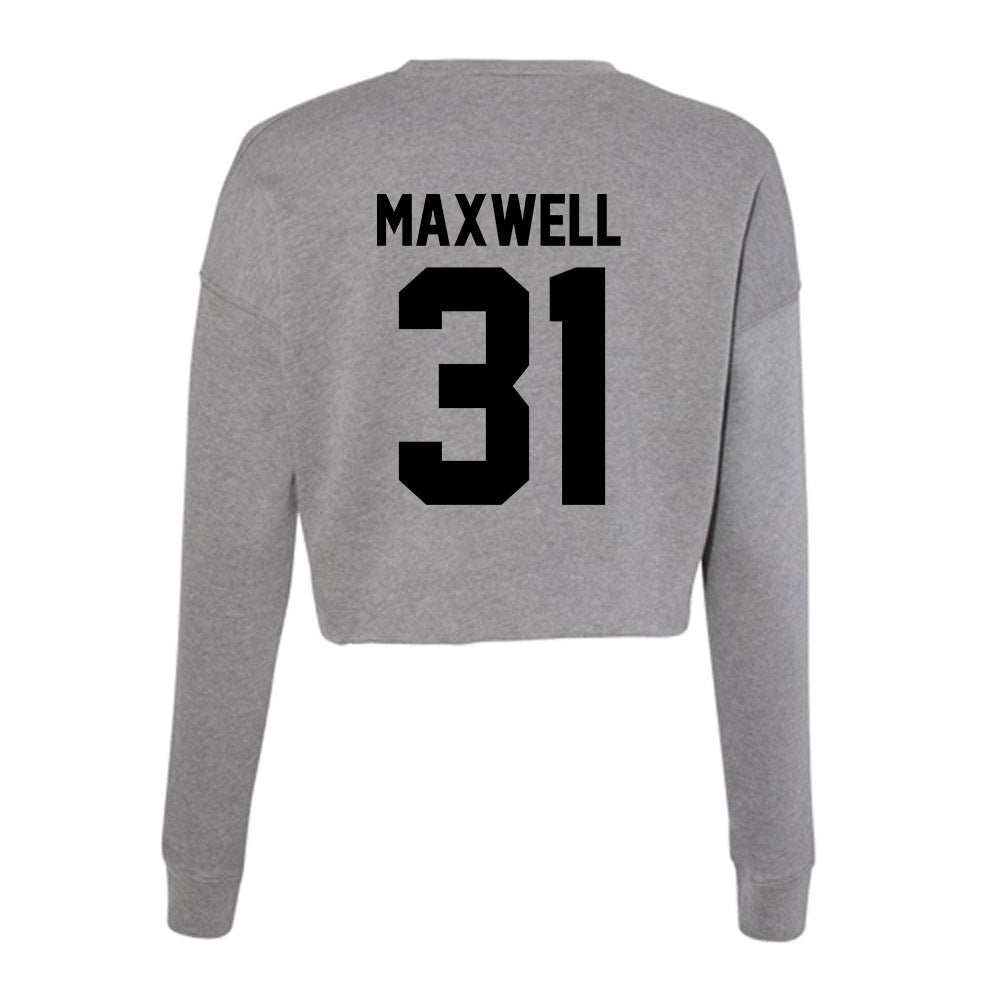 Wake Forest - NCAA Women's Soccer : Kylie Maxwell - Women's Cropped Crew Fleece-1