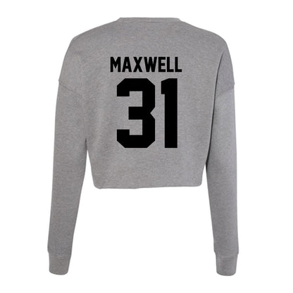 Wake Forest - NCAA Women's Soccer : Kylie Maxwell - Women's Cropped Crew Fleece-1