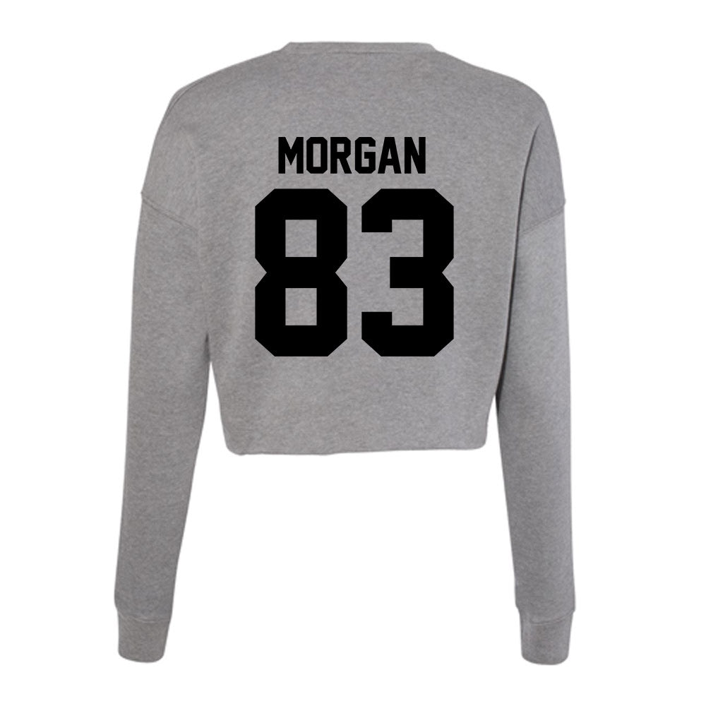 Wake Forest - NCAA Football : Ben Morgan - Women's Cropped Crew Fleece-1