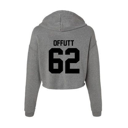 Wake Forest - NCAA Football : Jaishaun Offutt - Women's Crop Fleece Hoodie-1