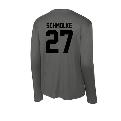 Wake Forest - NCAA Baseball : Luke Schmolke - Activewear Long Sleeve T-Shirt-1