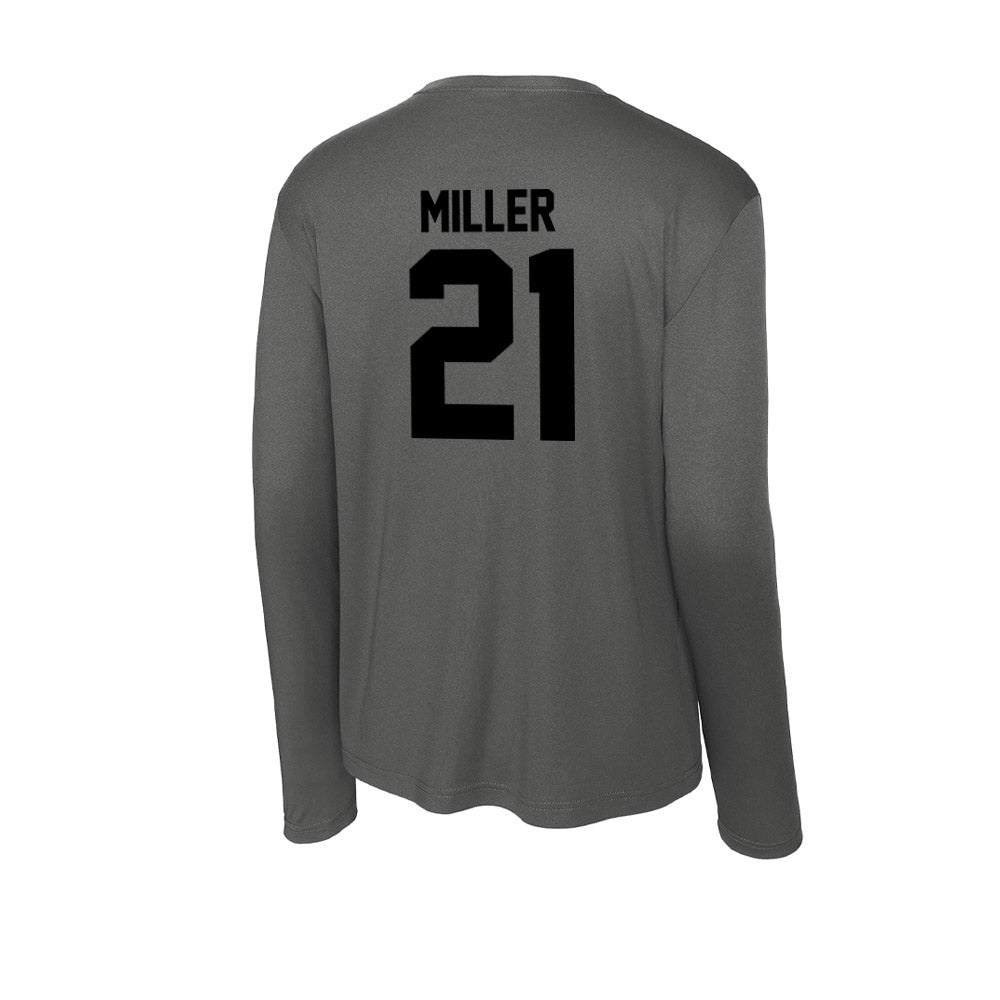 Wake Forest - NCAA Baseball : Jackson Miller - Activewear Long Sleeve T-Shirt-1