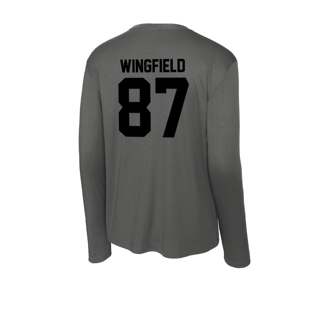 Wake Forest - NCAA Football : Charlie Wingfield - Activewear Long Sleeve T-Shirt-1