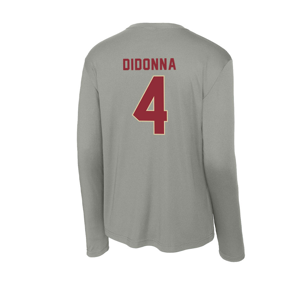 Boston College - NCAA Men's Basketball : Jack Didonna - Activewear Long Sleeve T-Shirt-1