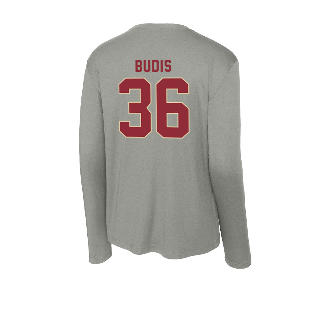 Boston College - NCAA Baseball : Sean Budis - Activewear Long Sleeve T-Shirt-1