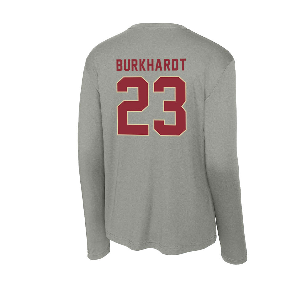 Boston College - NCAA Men's Soccer : Jack Burkhardt - Activewear Long Sleeve T-Shirt-1