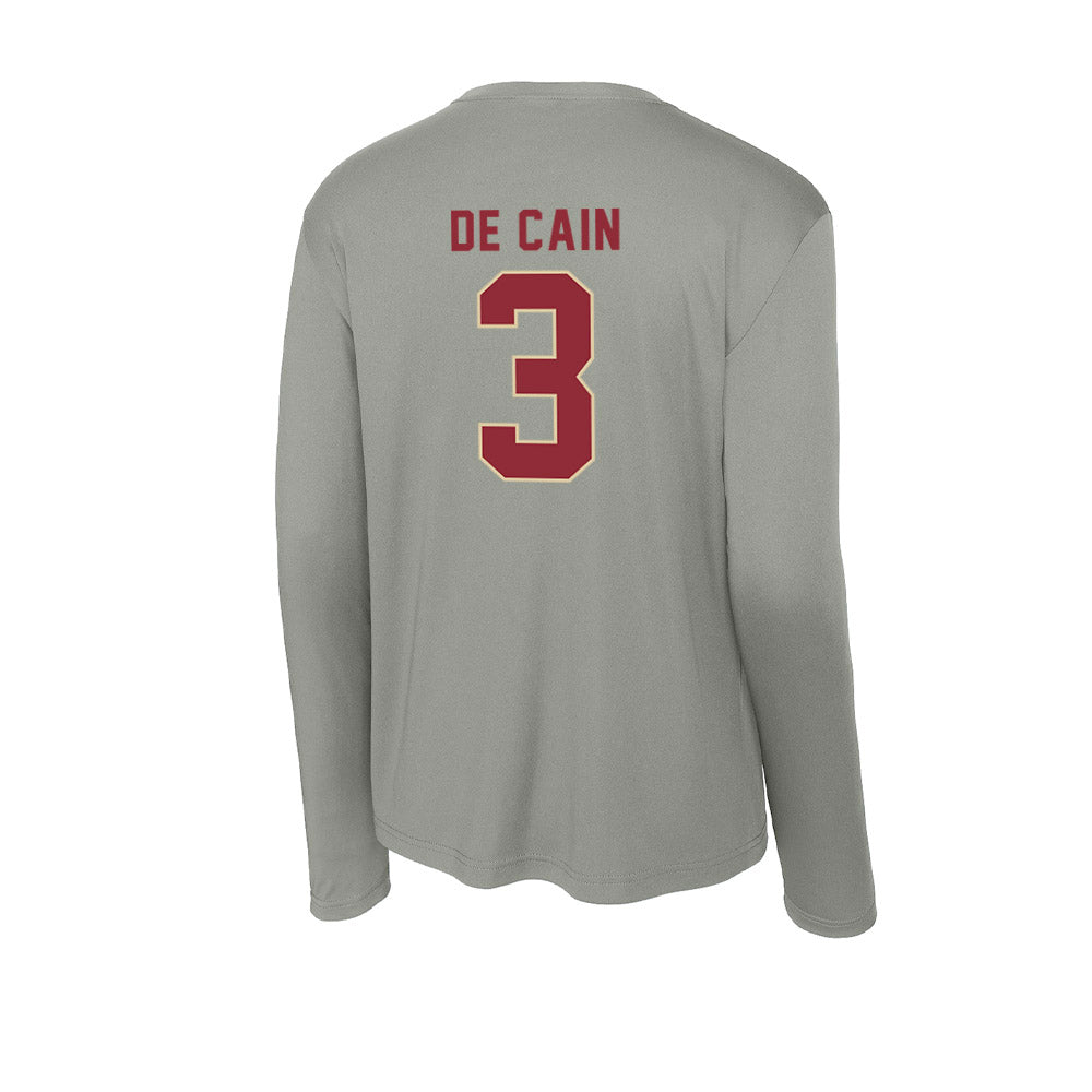 Boston College - NCAA Women's Field Hockey : Alexandra De Cain - Activewear Long Sleeve T-Shirt-1