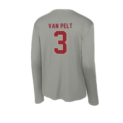 Boston College - NCAA Women's Soccer : Delaney Van Pelt - Activewear Long Sleeve T-Shirt-1