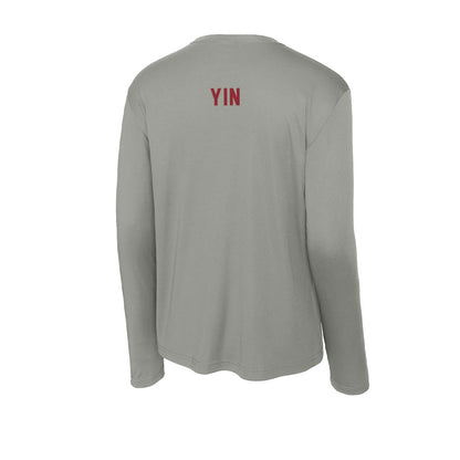Boston College - NCAA Men's Golf : Tony Yin - Activewear Long Sleeve T-Shirt-1