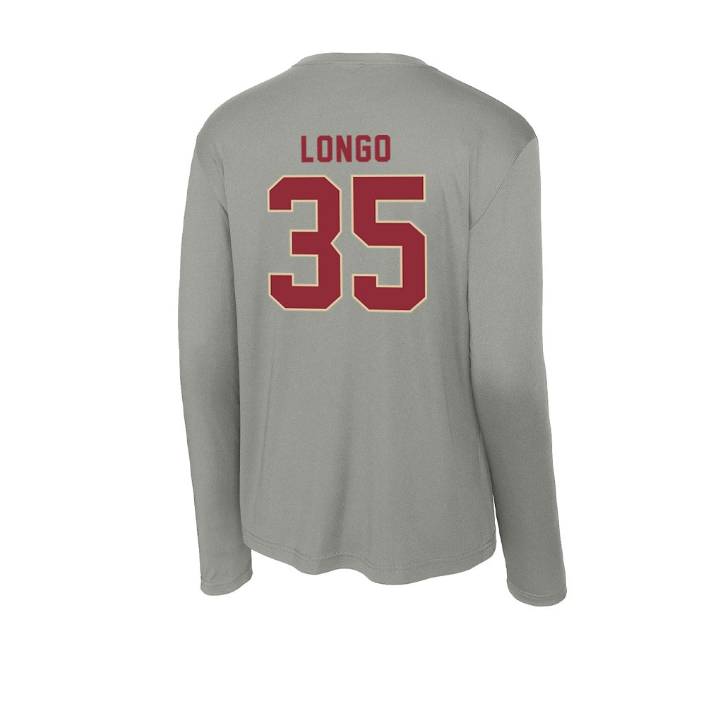 Boston College - NCAA Football : Tim Longo - Activewear Long Sleeve T-Shirt-1