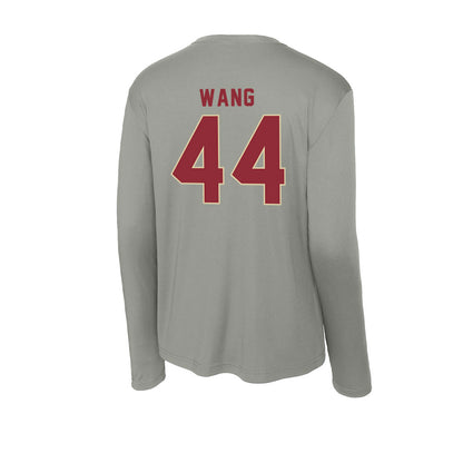 Boston College - NCAA Baseball : Nick Wang - Activewear Long Sleeve T-Shirt-1