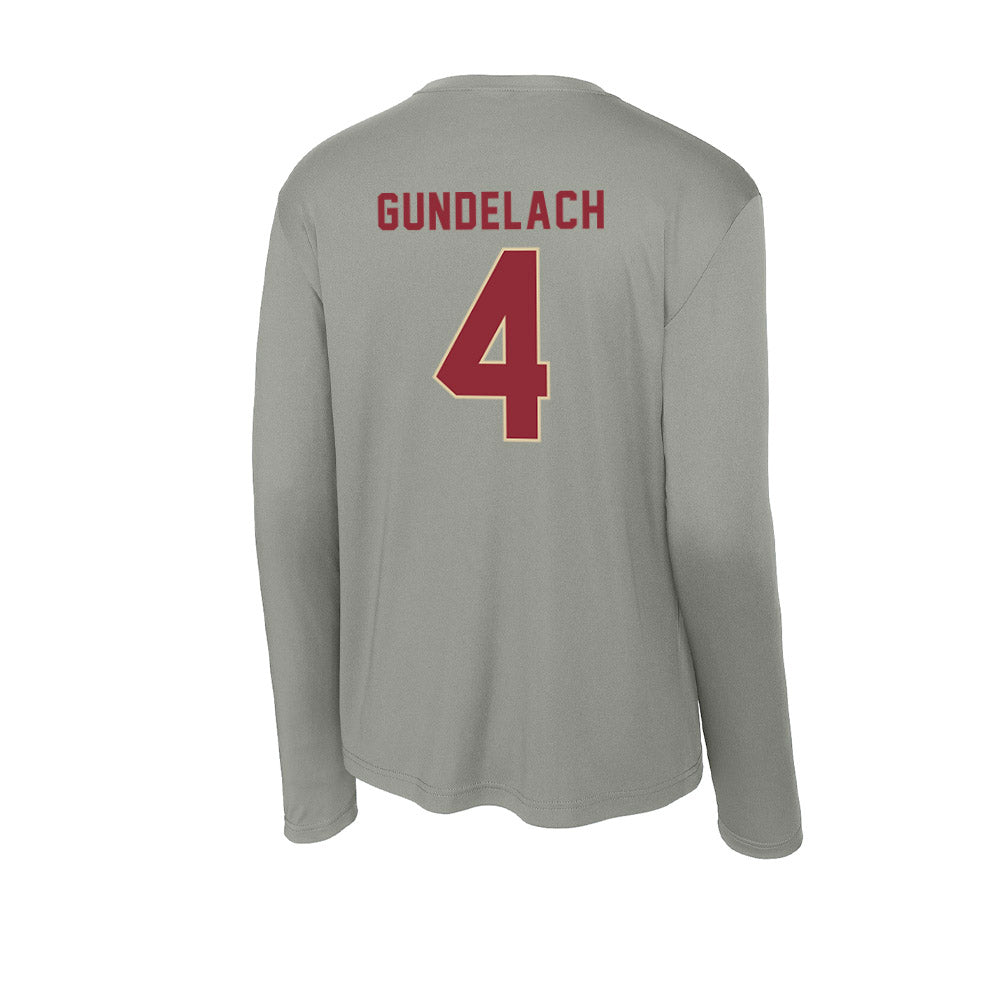 Boston College - NCAA Men's Soccer : Moritz Gundelach - Activewear Long Sleeve T-Shirt-1