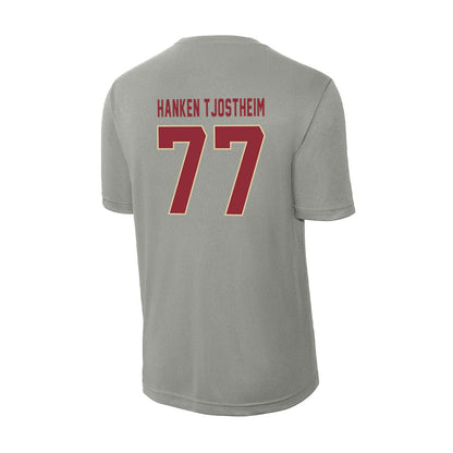 Boston College - NCAA Men's Soccer : Johannes Hanken Tjostheim - Activewear T-Shirt-1