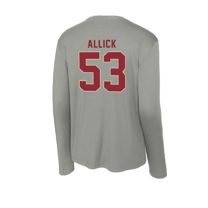 Boston College - NCAA Football : Dwayne Allick - Activewear Long Sleeve T-Shirt-1