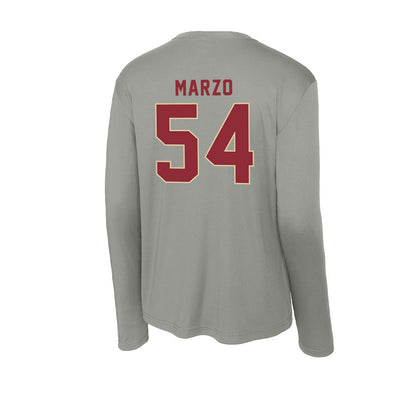 Boston College - NCAA Baseball : Ethan Marzo - Activewear Long Sleeve T-Shirt-1