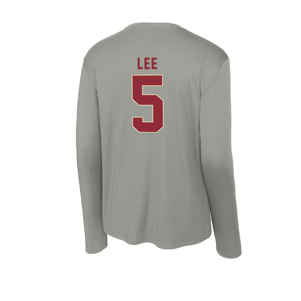 Boston College - NCAA Women's Soccer : Milla Lee - Activewear Long Sleeve T-Shirt-1