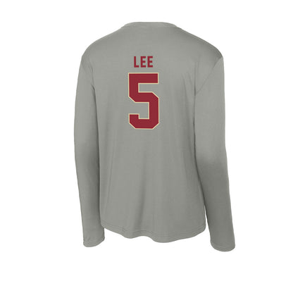 Boston College - NCAA Women's Soccer : Milla Lee - Activewear Long Sleeve T-Shirt-1