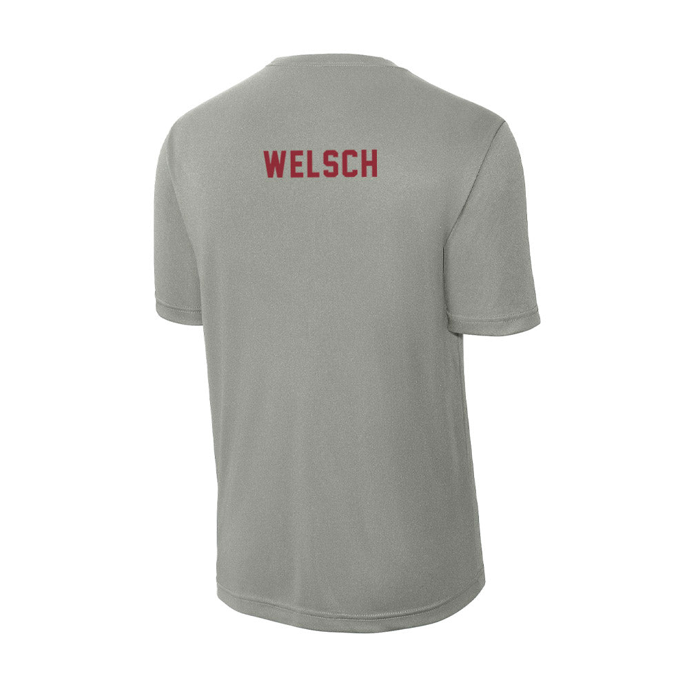 Boston College - NCAA Women's Swimming & Diving : Layla Welsch - Activewear T-Shirt-1