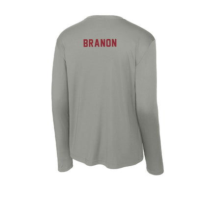 Boston College - NCAA Women's Swimming & Diving : Savannah Branon - Activewear Long Sleeve T-Shirt-1