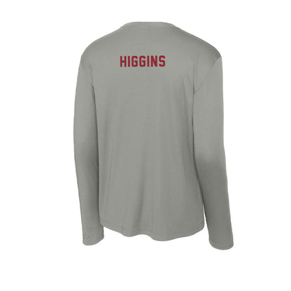 Boston College - NCAA Men's Cross Country : John Higgins - Activewear Long Sleeve T-Shirt-1