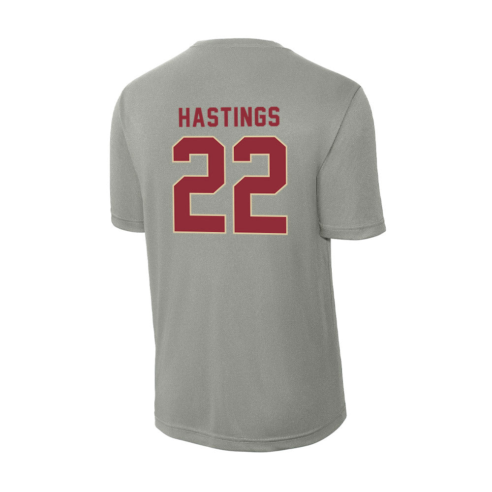 Boston College - NCAA Men's Basketball : Jayden Hastings - Activewear T-Shirt-1