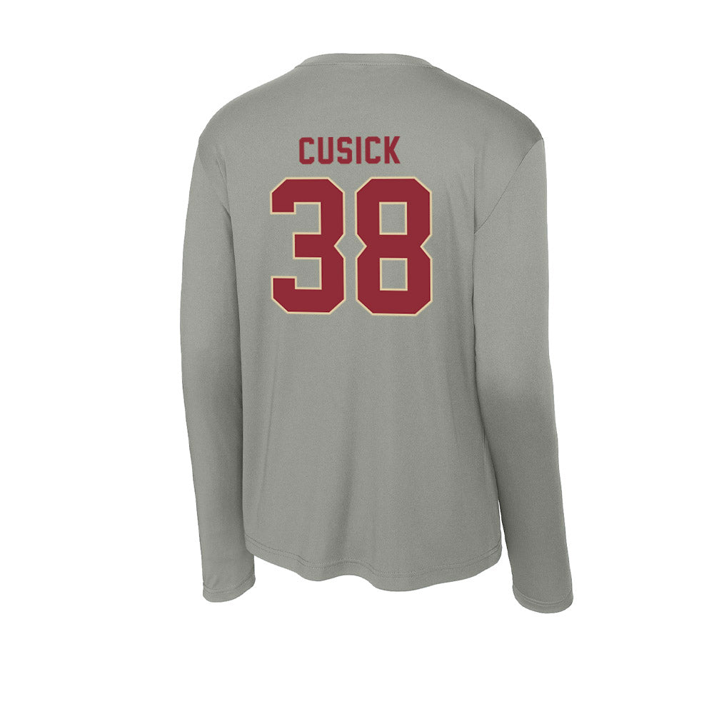 Boston College - NCAA Football : Tommy Cusick - Activewear Long Sleeve T-Shirt-1
