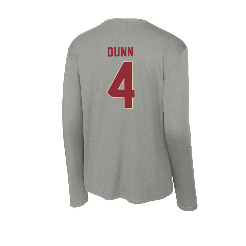 Boston College - NCAA Women's Ice Hockey : Alaina Dunn - Activewear Long Sleeve T-Shirt-1