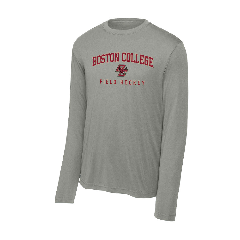 Boston College - NCAA Women's Field Hockey : Charlotte Kramer - Activewear Long Sleeve T-Shirt-0