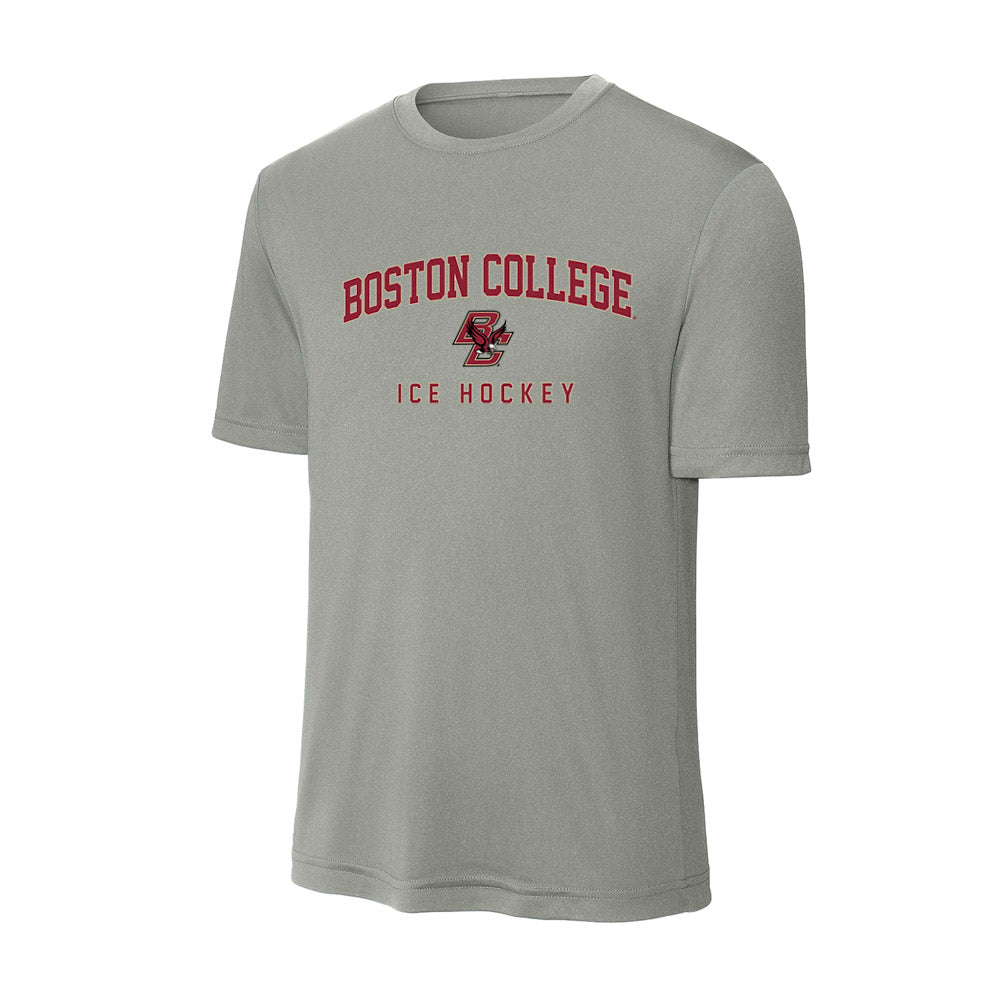 Boston College - NCAA Men's Ice Hockey : Gentry Shamburger - Activewear T-Shirt-0