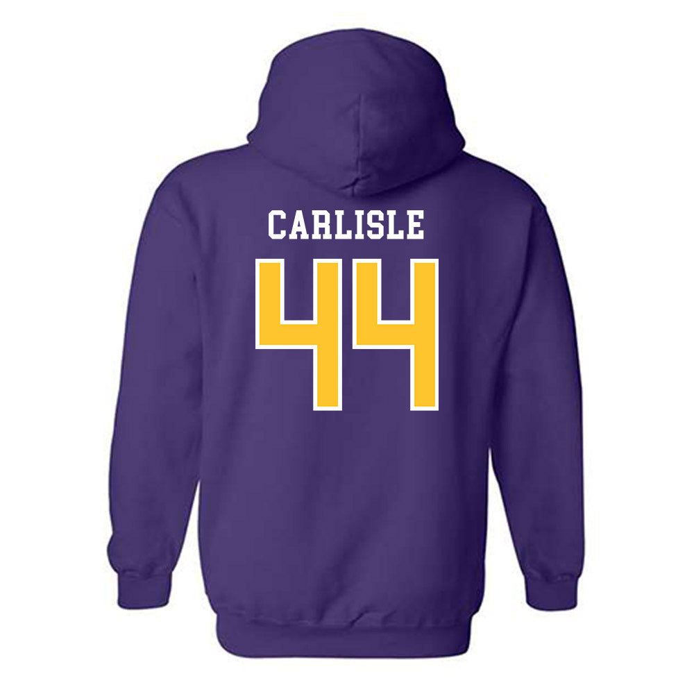 Montevallo - NCAA Baseball : Zac Carlisle - Hooded Sweatshirt-1