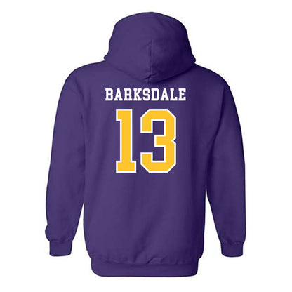 Montevallo - NCAA Men's Basketball : Adam Barksdale - Hooded Sweatshirt-1