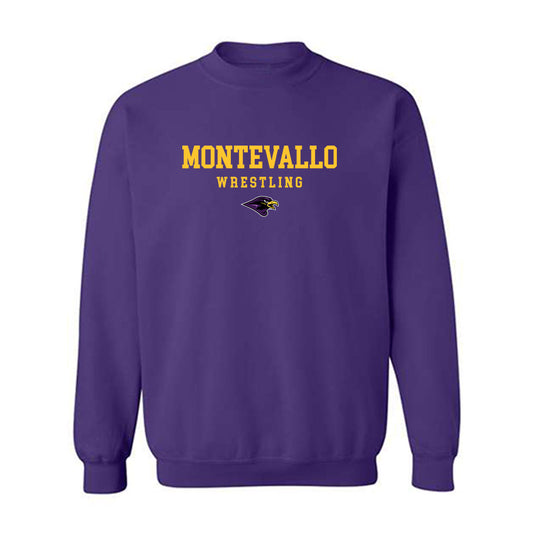 Montevallo - NCAA Wrestling : Jaxon Hudgins - Crewneck Sweatshirt-0