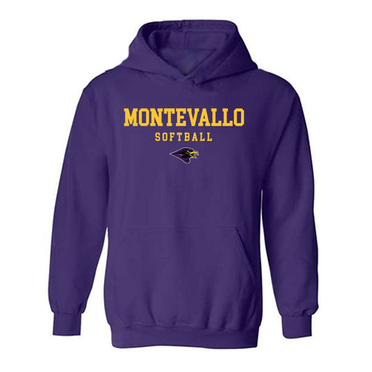 Montevallo - NCAA Softball : Laney Williams - Hooded Sweatshirt-0