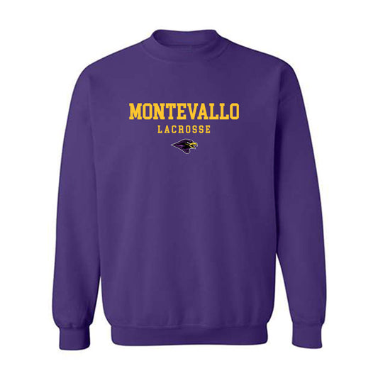 Montevallo - NCAA Men's Lacrosse : Aidan Collery - Crewneck Sweatshirt-0