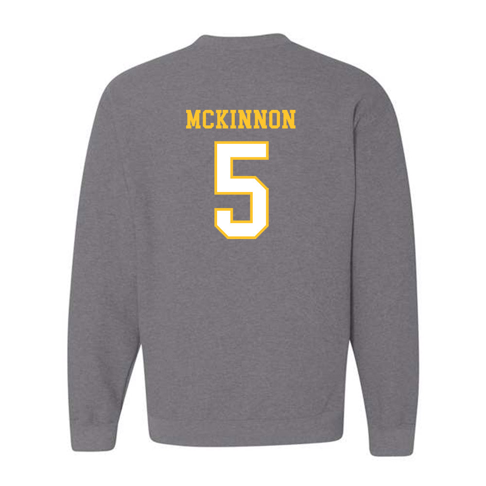 Montevallo - NCAA Men's Basketball : Devon Mckinnon - Crewneck Sweatshirt-1