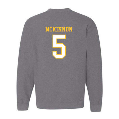 Montevallo - NCAA Men's Basketball : Devon Mckinnon - Crewneck Sweatshirt-1
