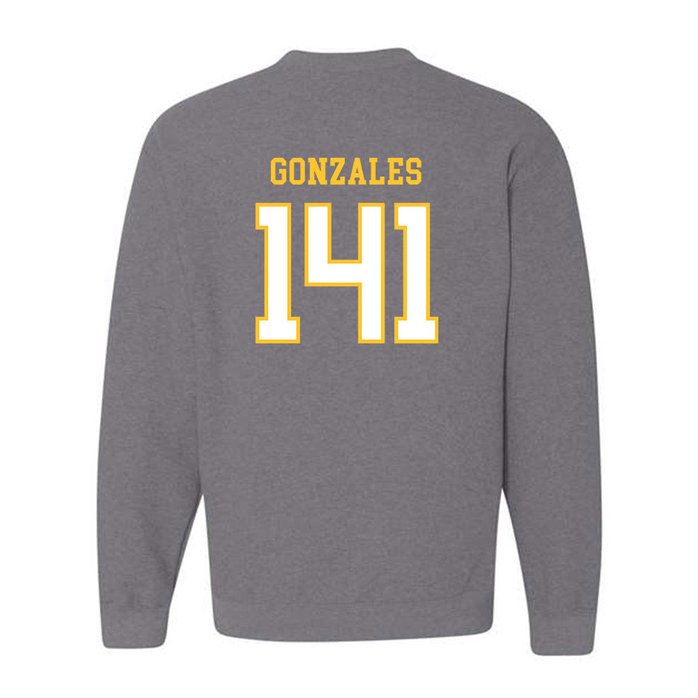 Montevallo - NCAA Wrestling : Manuel Gonzales - Crewneck Sweatshirt-1