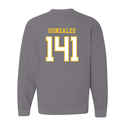 Montevallo - NCAA Wrestling : Manuel Gonzales - Crewneck Sweatshirt-1