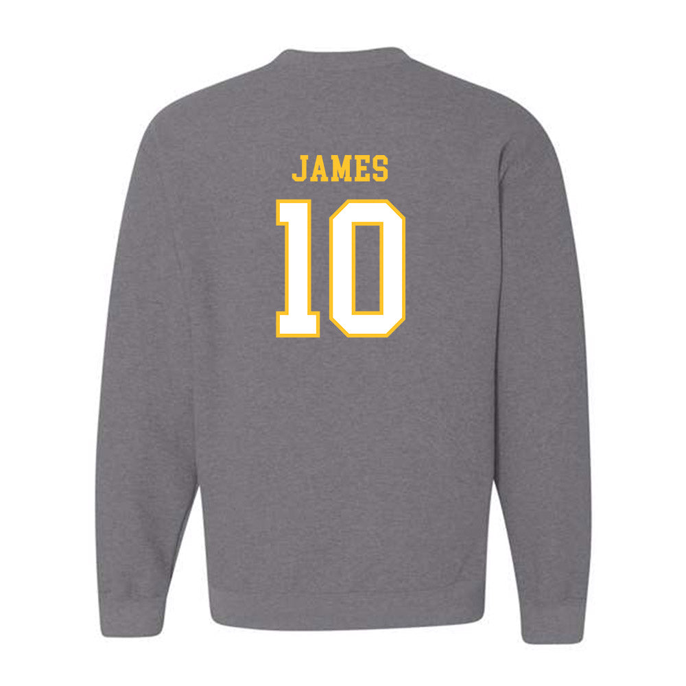 Montevallo - NCAA Men's Basketball : Bryant James - Crewneck Sweatshirt-1