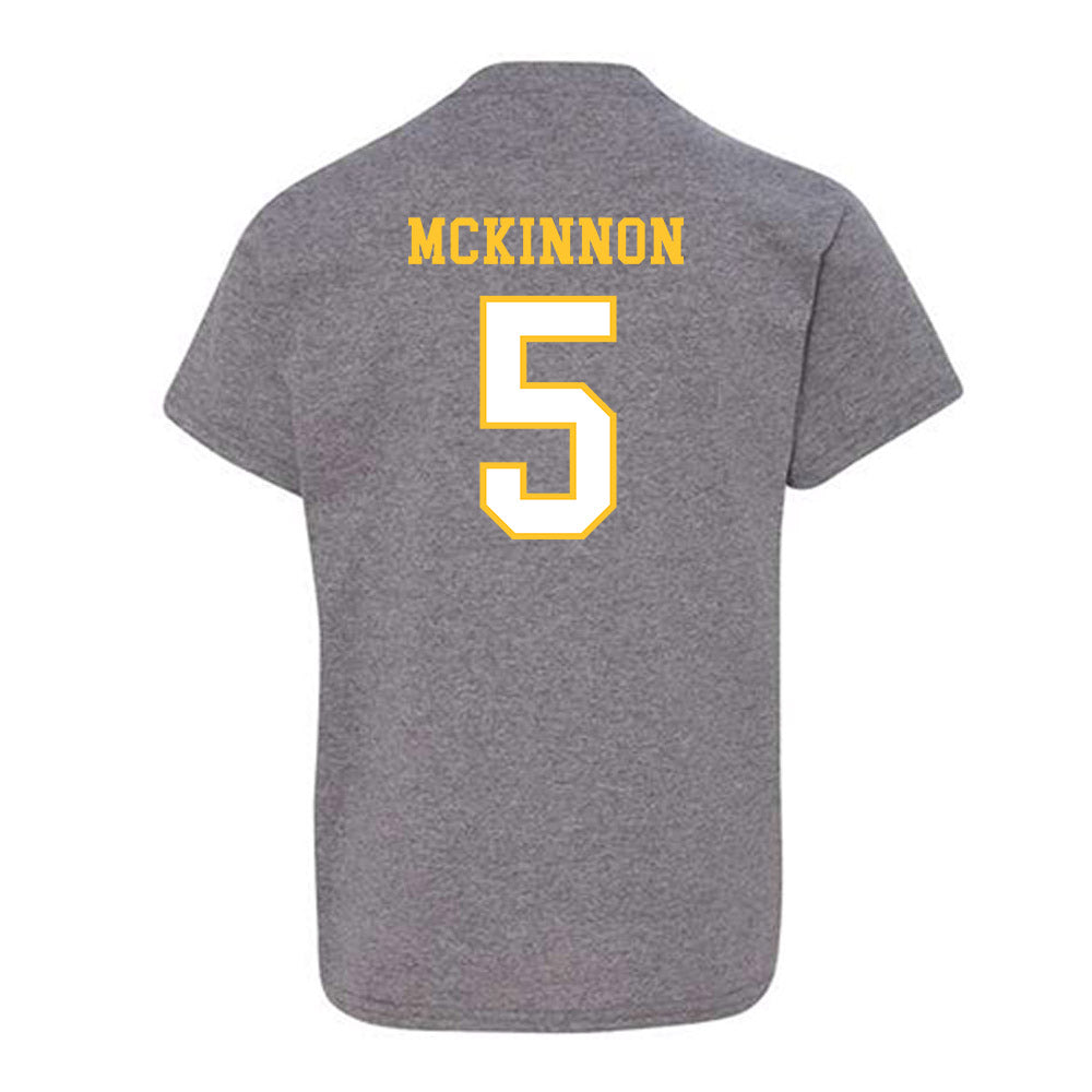Montevallo - NCAA Men's Basketball : Devon Mckinnon - Youth T-Shirt-1