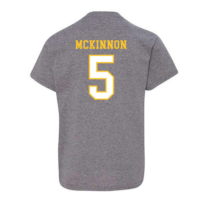 Montevallo - NCAA Men's Basketball : Devon Mckinnon - Youth T-Shirt-1
