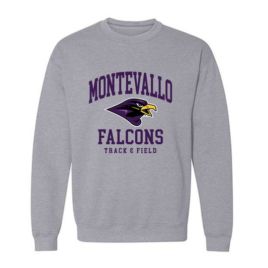 Montevallo - NCAA Men's Track & Field : Ethan Isom - Crewneck Sweatshirt-0
