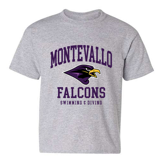 Montevallo - NCAA Men's Swimming & Diving : Jimmy Franck - Youth T-Shirt-0