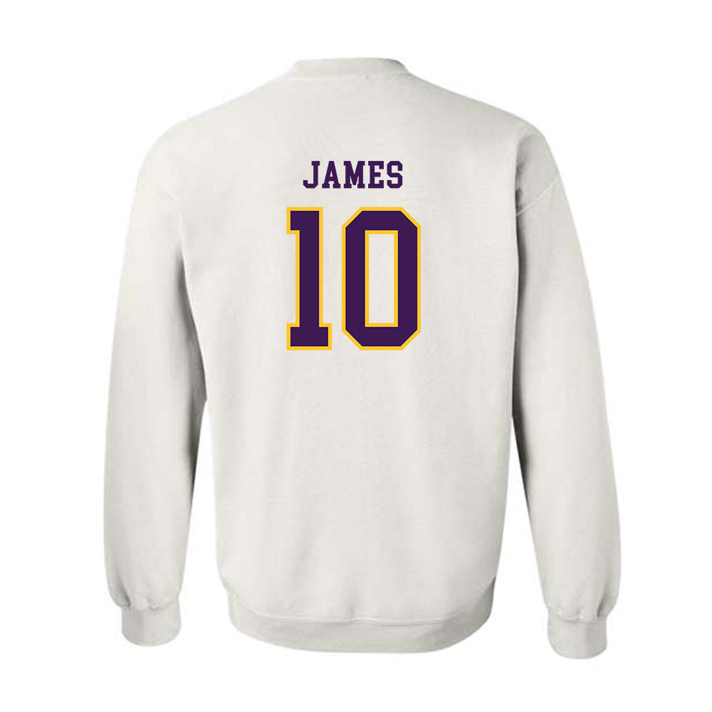 Montevallo - NCAA Men's Basketball : Bryant James - Crewneck Sweatshirt-1