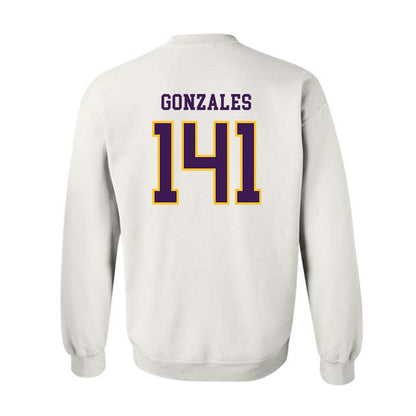 Montevallo - NCAA Wrestling : Manuel Gonzales - Crewneck Sweatshirt-1